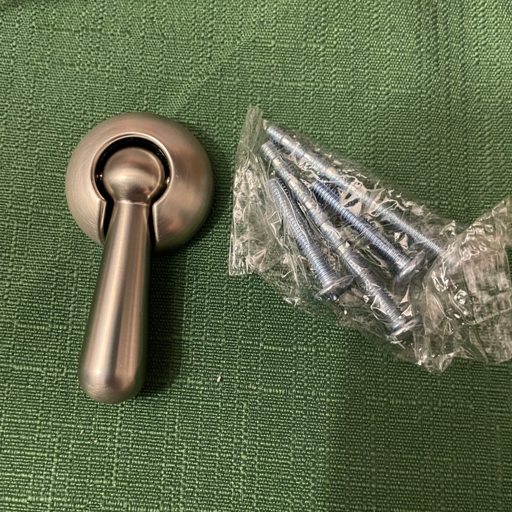 Asidrama 8 Pack Brushed Nickel Drop Bail Dresser Knobs Cabinet Pulls 1064